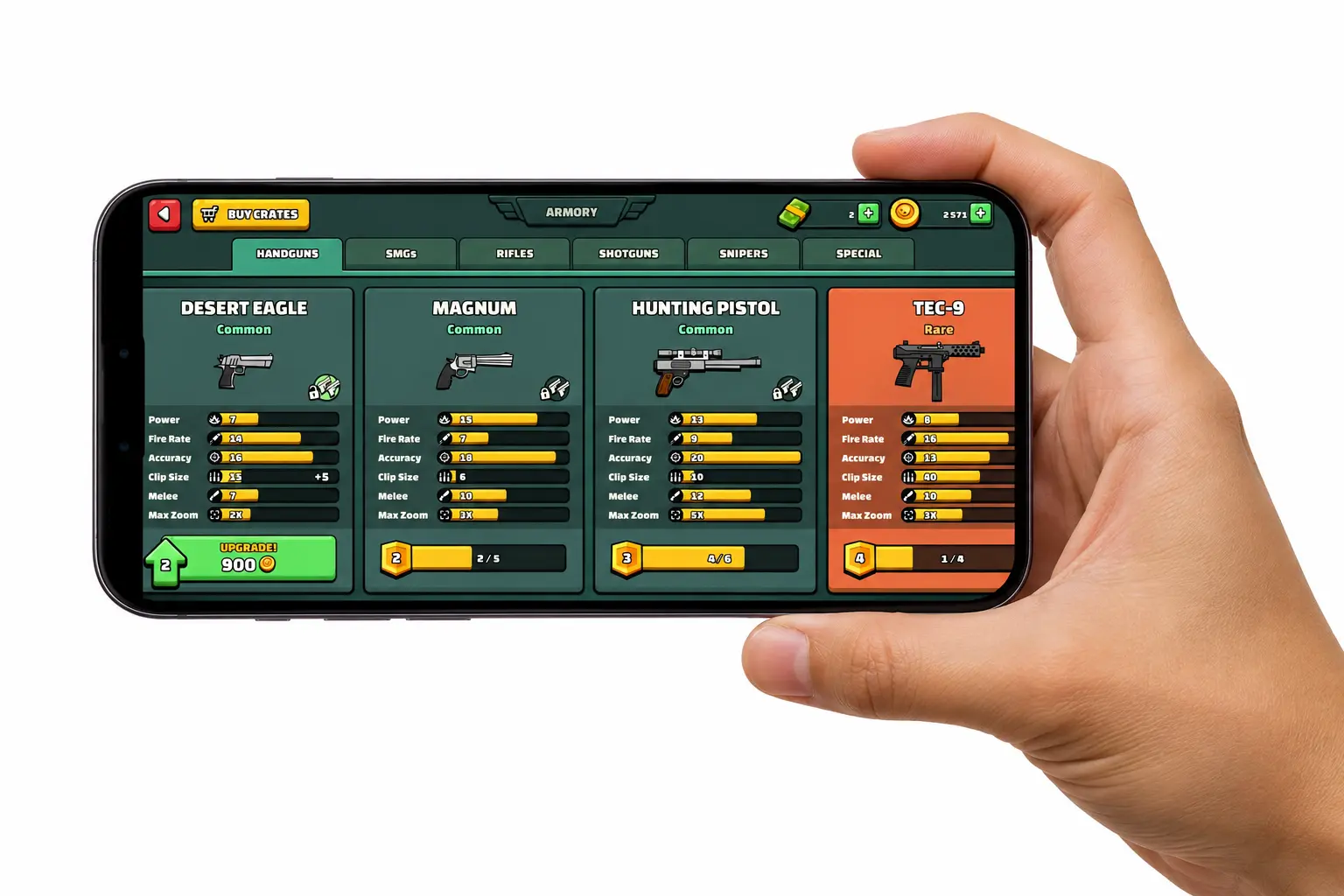 Mini Militia for iOS featuring a huge collection of powerful weapons and multiplayer combat